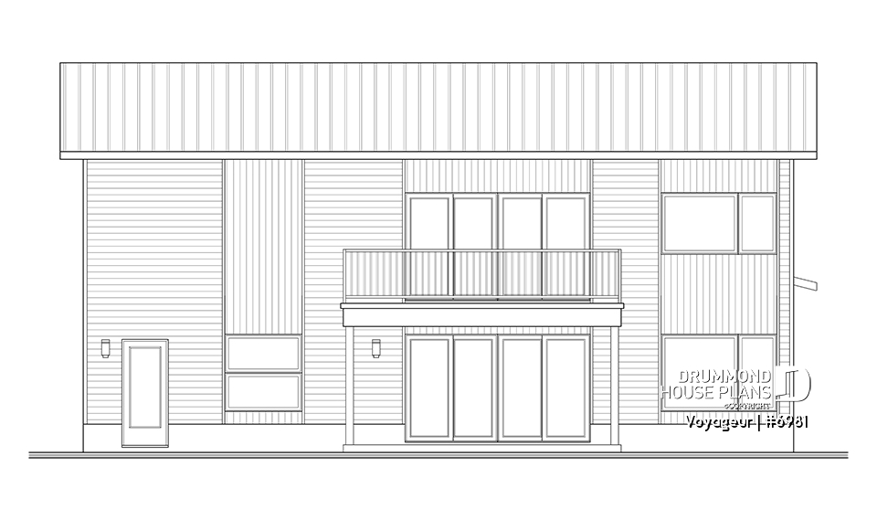 rear elevation - Voyageur