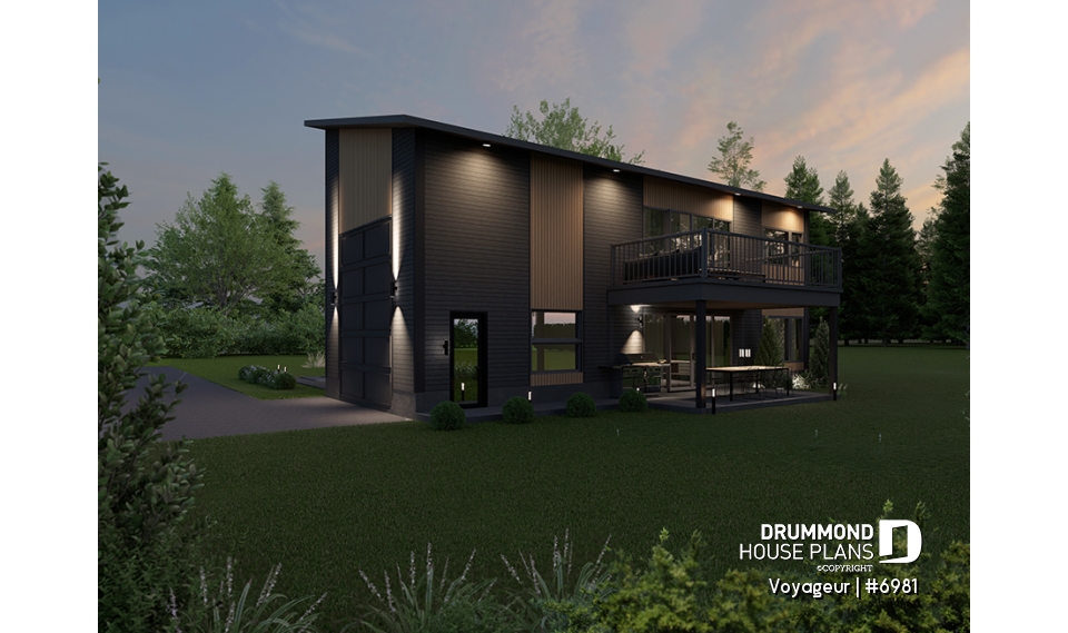 Rear view - BASE MODEL - Voyageur