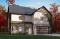 front - BASE MODEL - Eco-friendly Farmhouse style plan, 3 bedrooms, office, garage and nice sheltered terrace - St-Arnaud - Eco