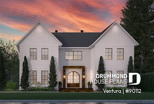 front - BASE MODEL - Magnificient Farmhouse with 4+ beds, two kitchen islands, 2 offices, 2 living rooms, playroom, gym and more! - Ventura