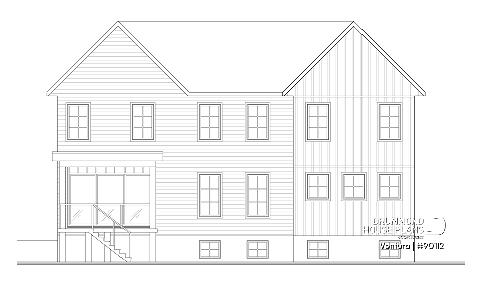 Rear view - BASE MODEL - Ventura