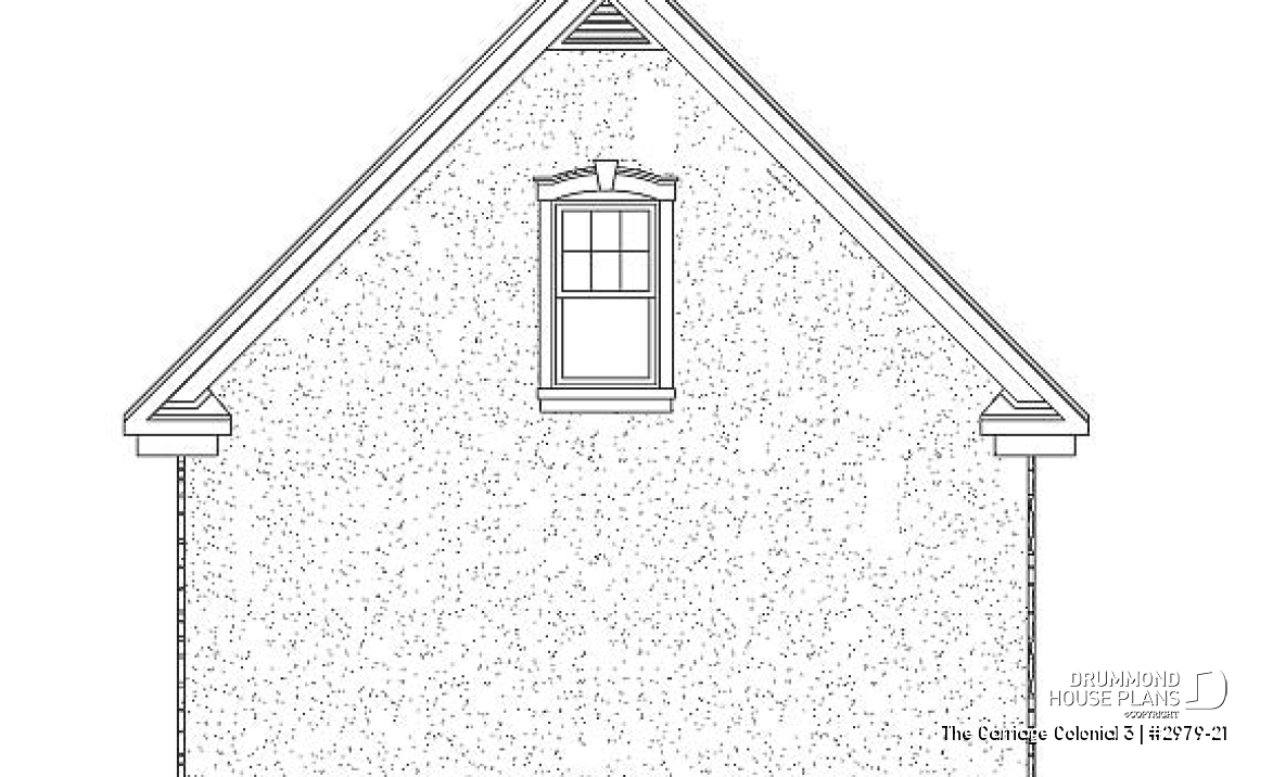 rear elevation - The Carriage Colonial 3