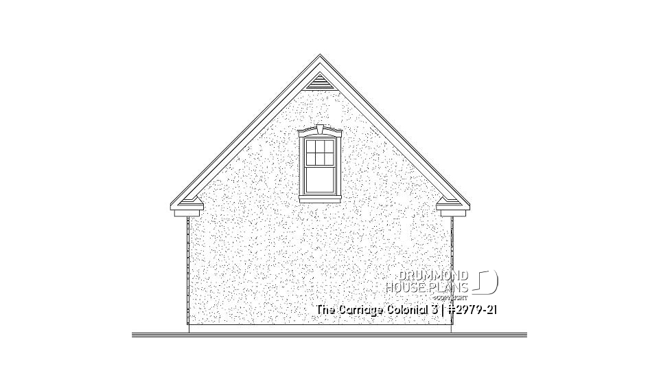 rear elevation - The Carriage Colonial 3