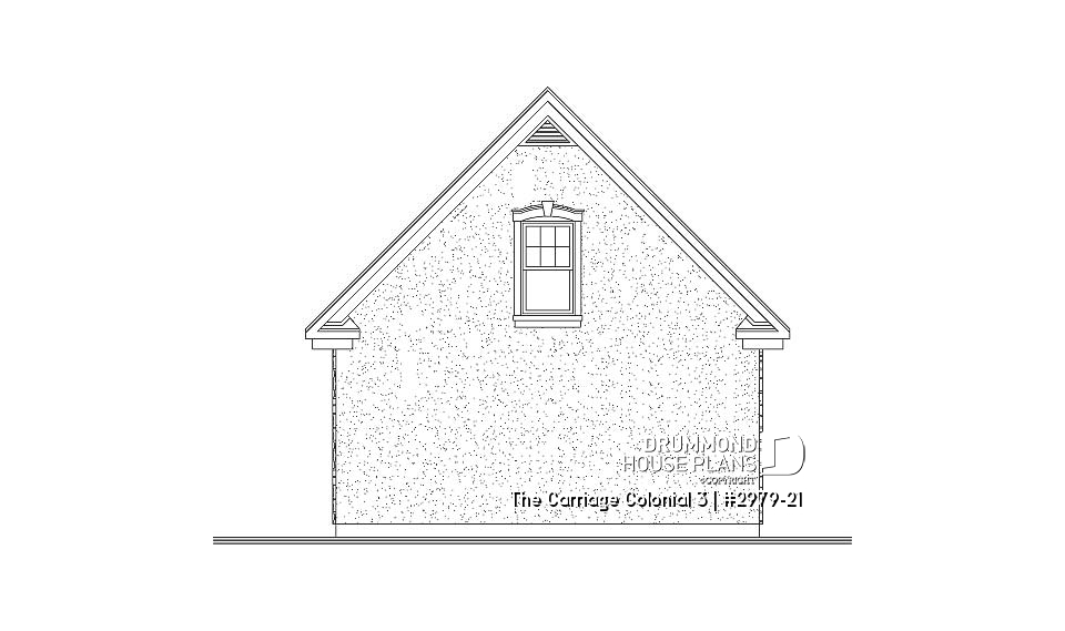 rear elevation - The Carriage Colonial 3