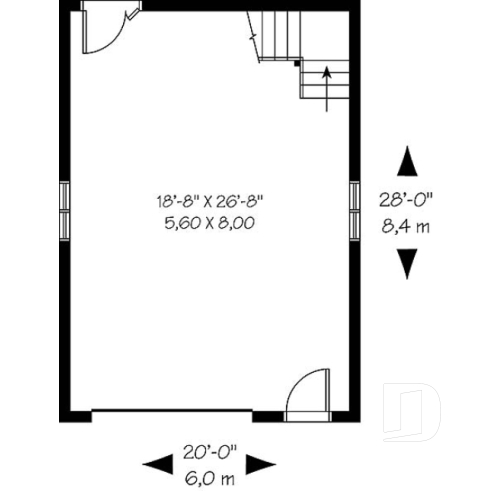 1st level - 1-car garage with bonus storage upstairs - Holly Way