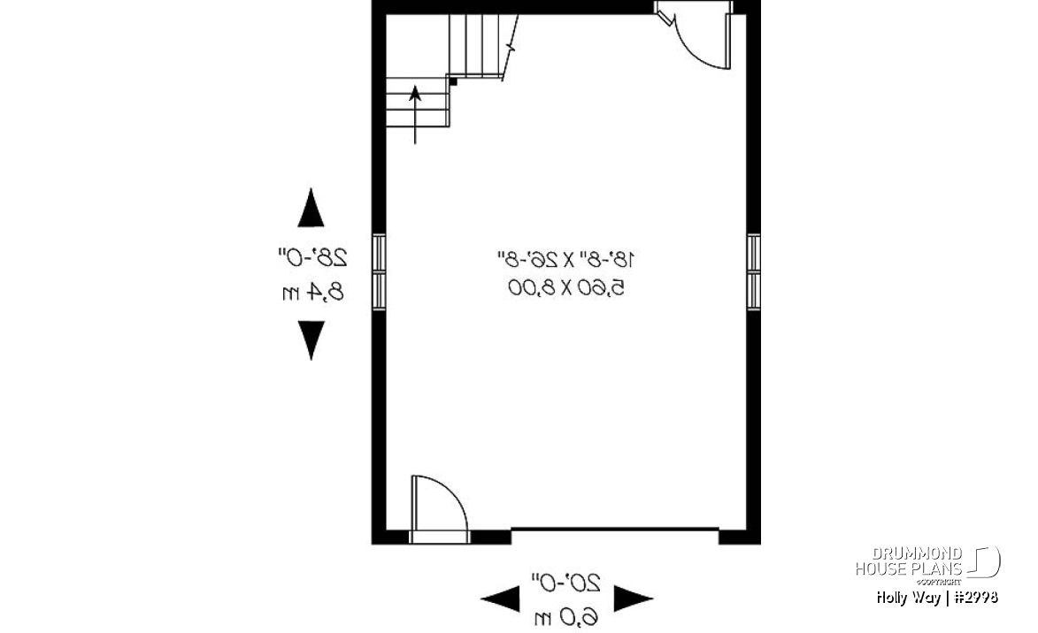 1st level - 1-car garage with bonus storage upstairs - Holly Way