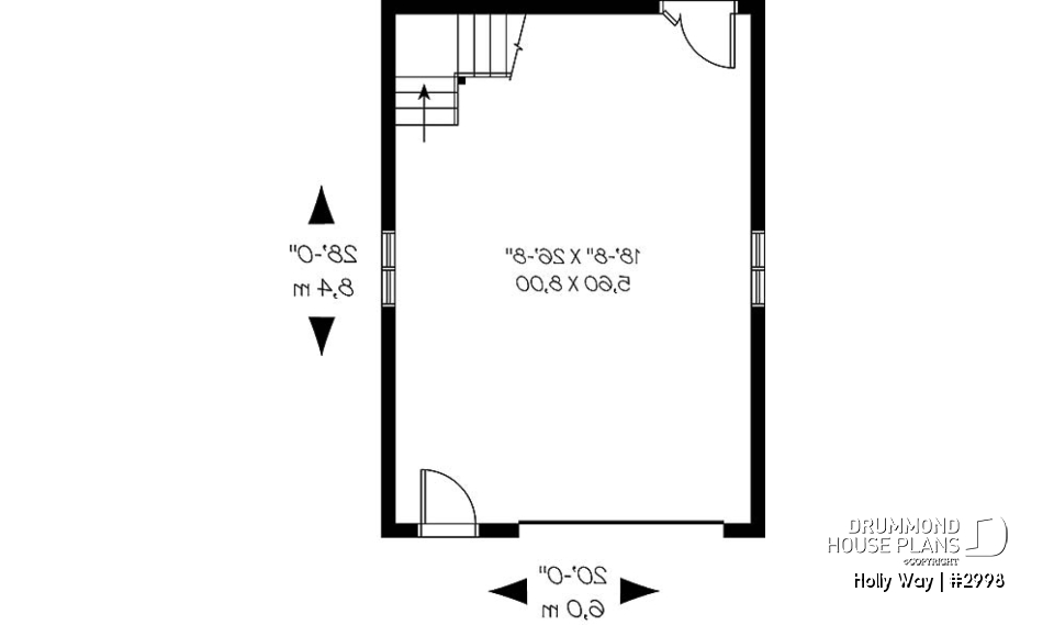 1st level - 1-car garage with bonus storage upstairs - Holly Way