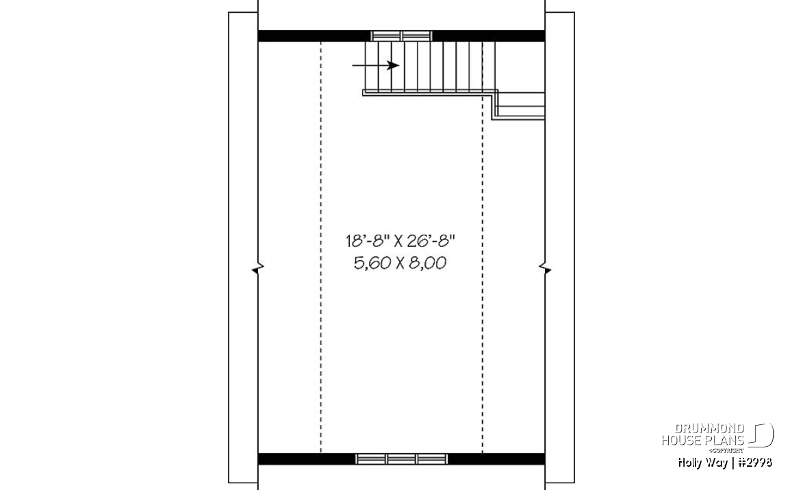 2nd level - 1-car garage with bonus storage upstairs - Holly Way