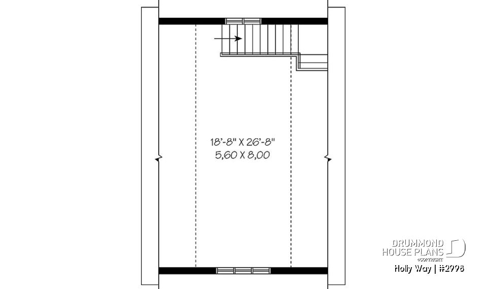 2nd level - 1-car garage with bonus storage upstairs - Holly Way