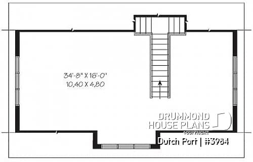 2nd level - 3-car garage with large bonus room above - Dutch Port