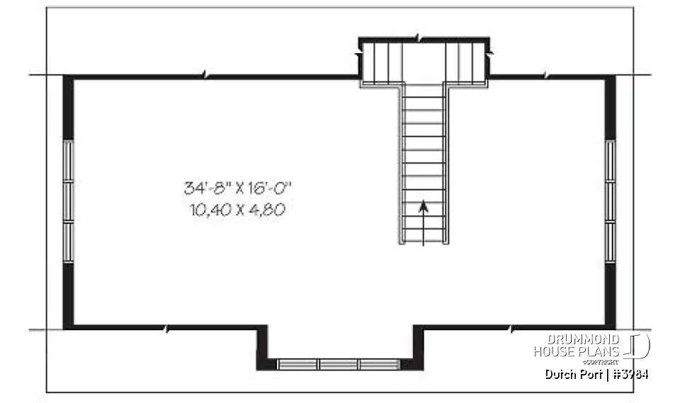 2nd level - 3-car garage with large bonus room above - Dutch Port