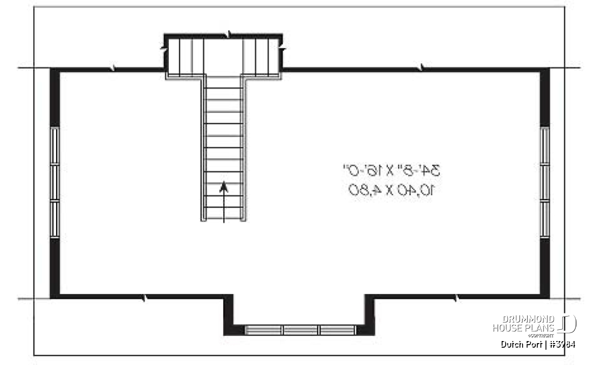 2nd level - 3-car garage with large bonus room above - Dutch Port