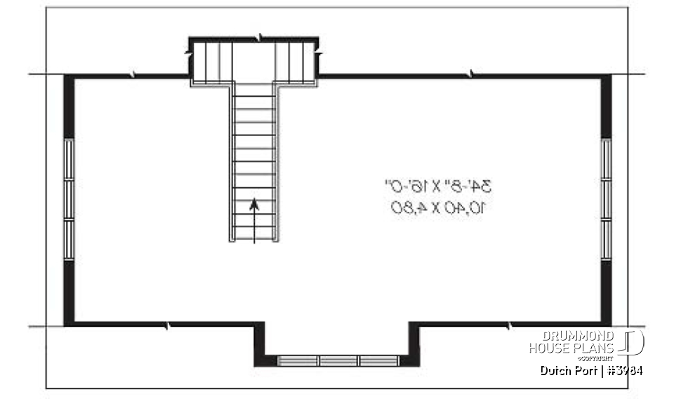 2nd level - 3-car garage with large bonus room above - Dutch Port