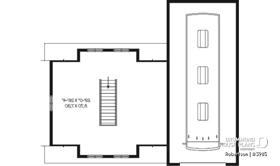 2nd level - 3-car garage for RV, and regular cars, two-storey and barn style! - Robertson