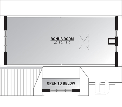 Bonus storage - Beautiful garage plan with workshop and wood stove. Storage area on second floor. - Spruce
