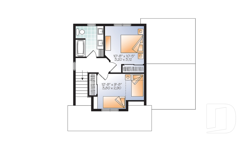 2nd level -  - Delphine