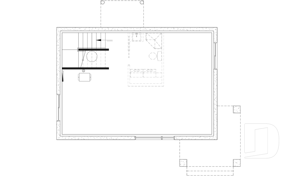 Unfinished basement (Optional $) -  - Joshua