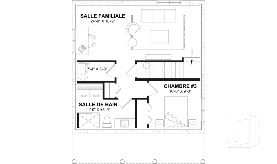 Finished basement (Optional $) -  - Great Escape 3