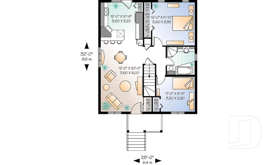 1st level -  - Bedford