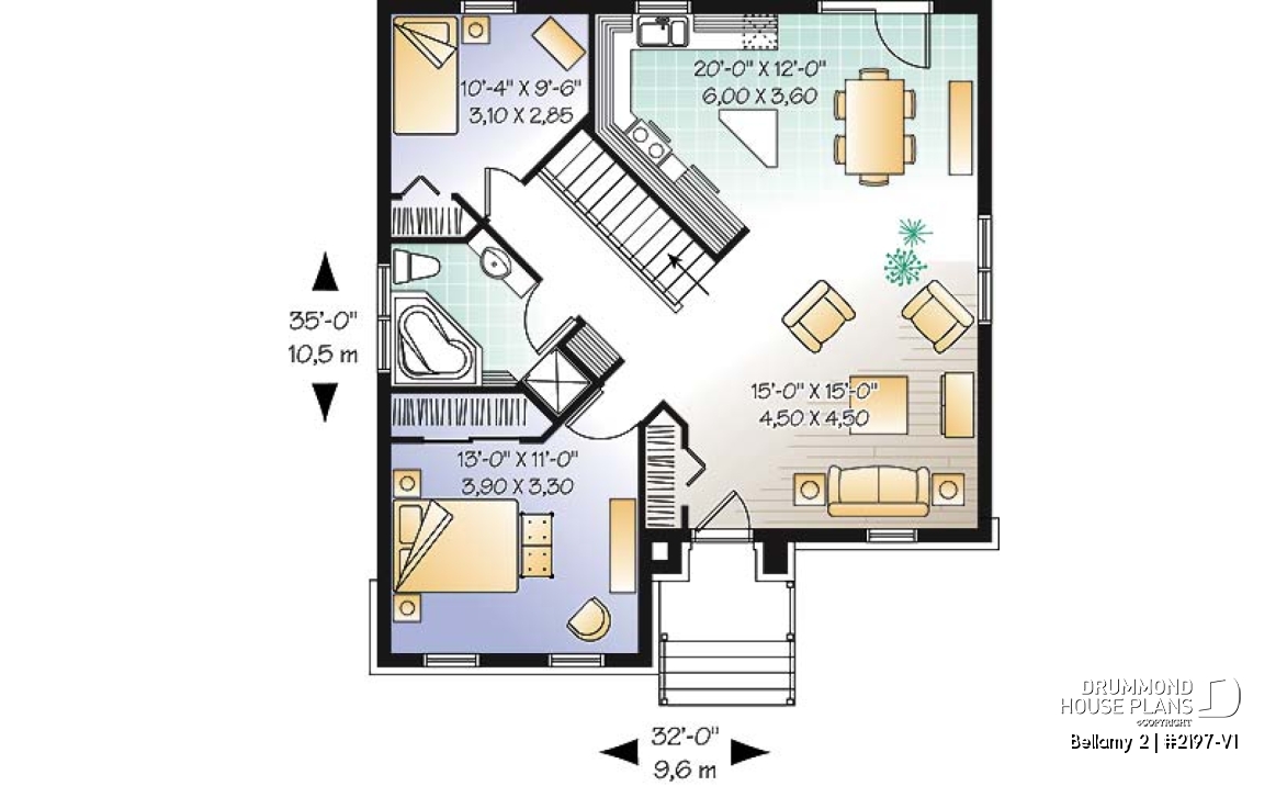 1st level - Manor style single storey, 4 bedroom with second living room - Bellamy 2