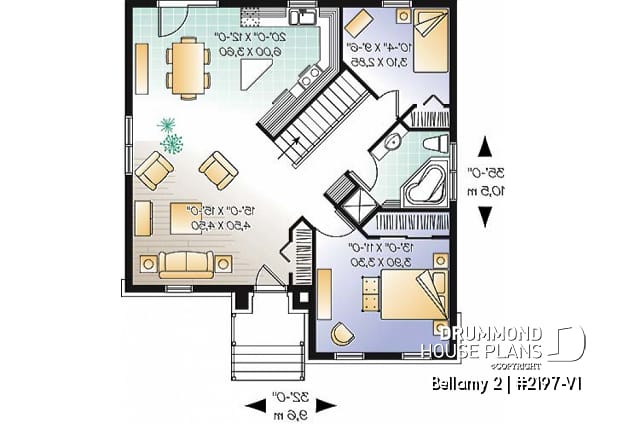 1st level - Manor style single storey, 4 bedroom with second living room - Bellamy 2