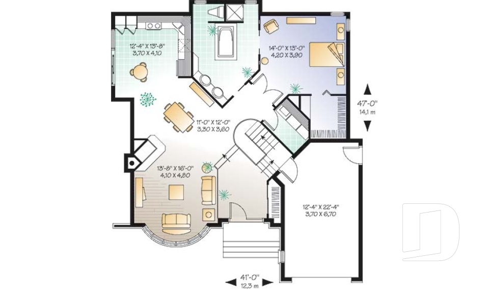 1st level option 1 -  - The Pond View