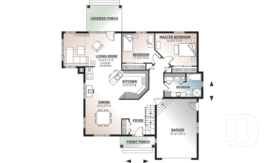 1st level -  - Mapleton