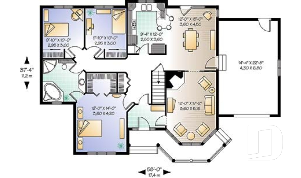 1st level -  - Honeywood