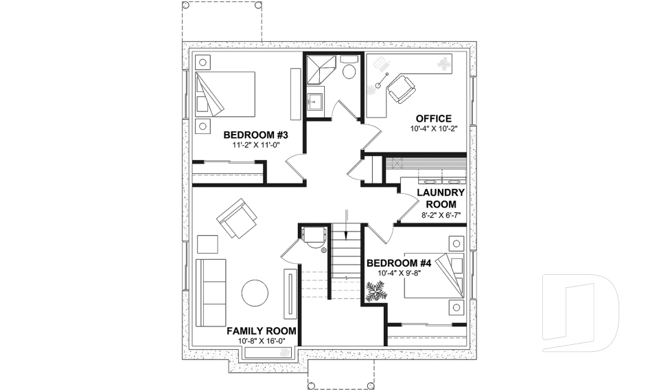 Finished basement (Optional $) -  - Mayfair