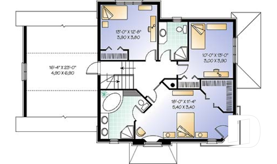 2nd level -  - Bourgeois