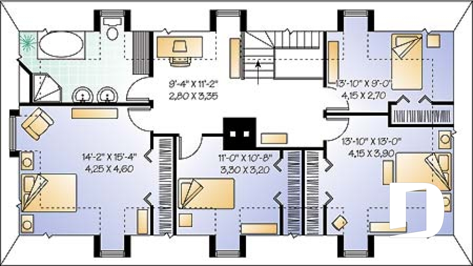 2nd level -  - Philibert
