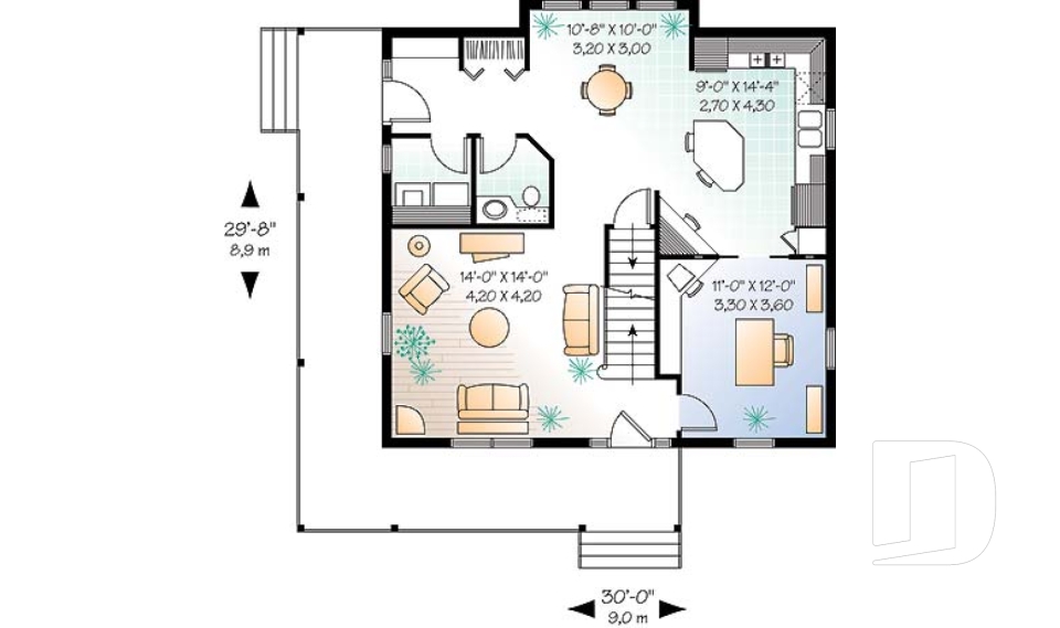 1st level -  - Cloverdale