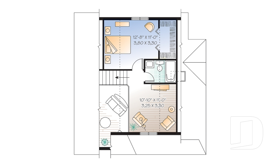 2nd level -  - Gaillon