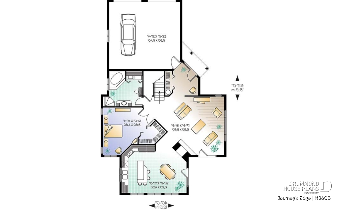 1st level - Panoramic view cottage, 2-car garage, 3 to 4 bedrooms, ensuite with french doors - Journey's Edge