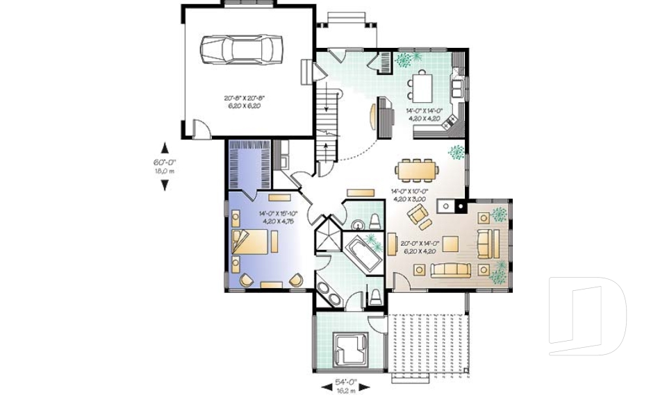 1st level -  - Nature's Retreat