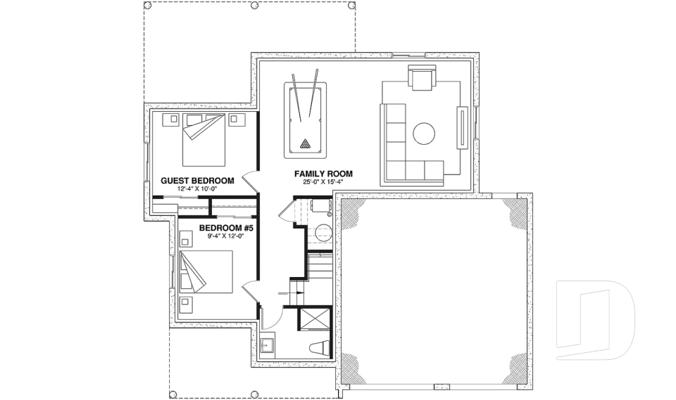Finished basement (Optional $) -  - Twillingate 4