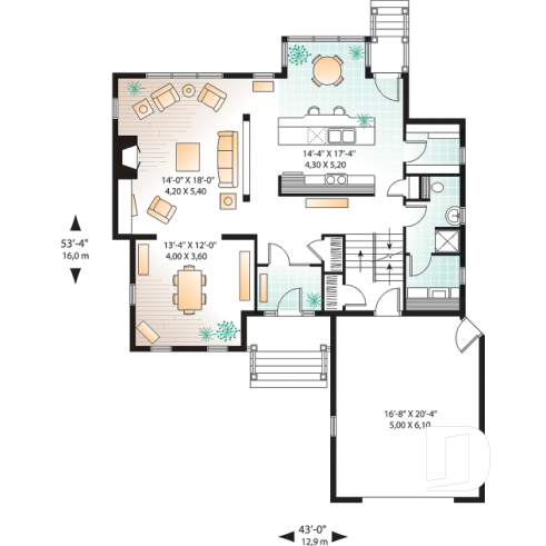 1st level - 2 bedrooms, 2 storey new American cottage with garage, pantry, large living room with fireplace - Coventry