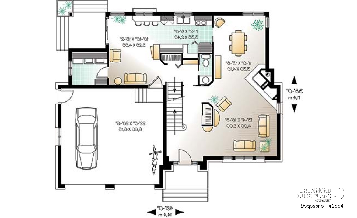 1st level - Large 4 bedroom family home with master suite and all bedrooms on second floor - Duquesne
