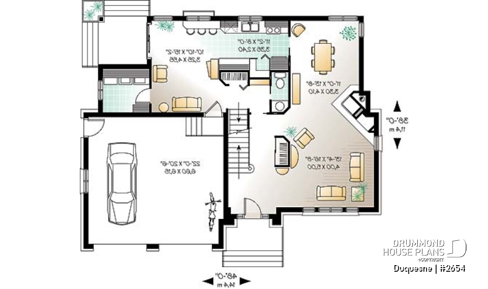 1st level - Large 4 bedroom family home with master suite and all bedrooms on second floor - Duquesne