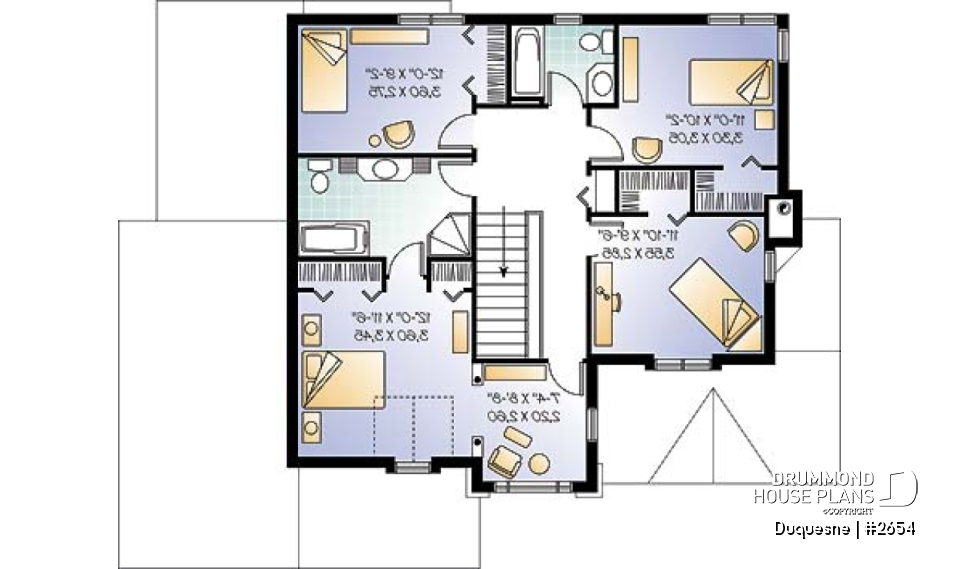 2nd level - Large 4 bedroom family home with master suite and all bedrooms on second floor - Duquesne