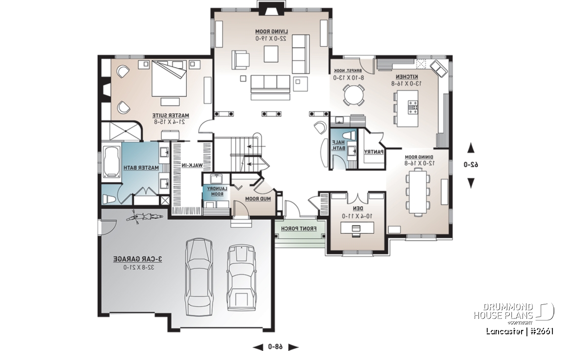 1st level - Timeless luxury home with triple garage and flexible living spaces for today’s modern families - Lancaster