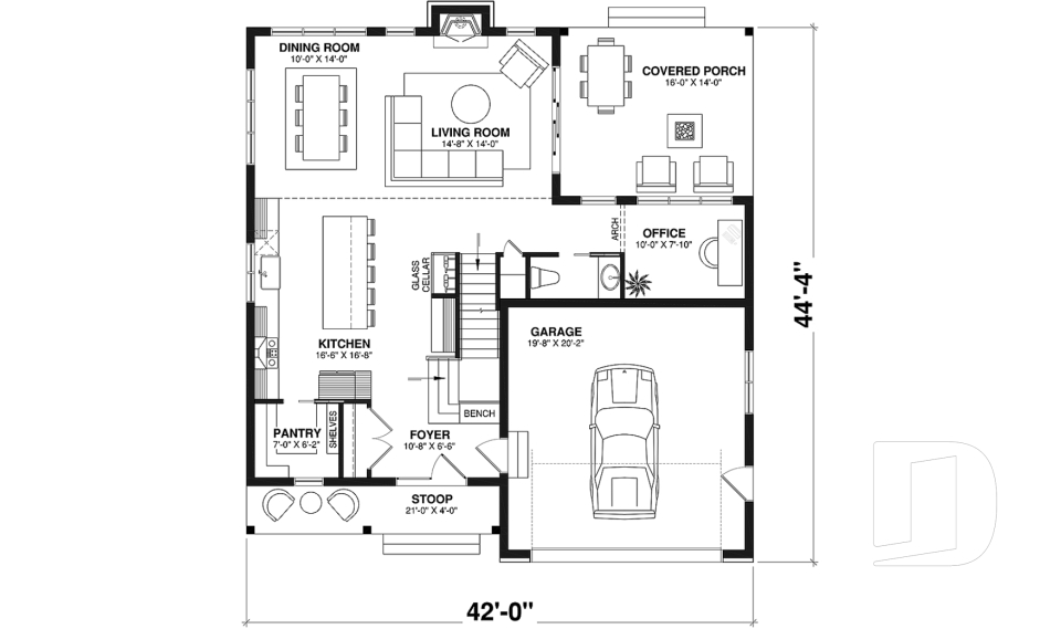 1st level -  - St-Arnaud 4