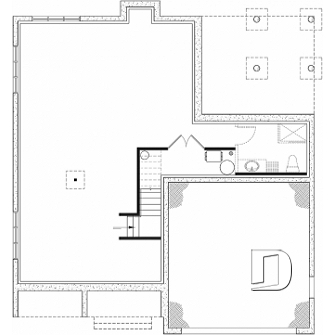 2673-V3 - Unfinished basement