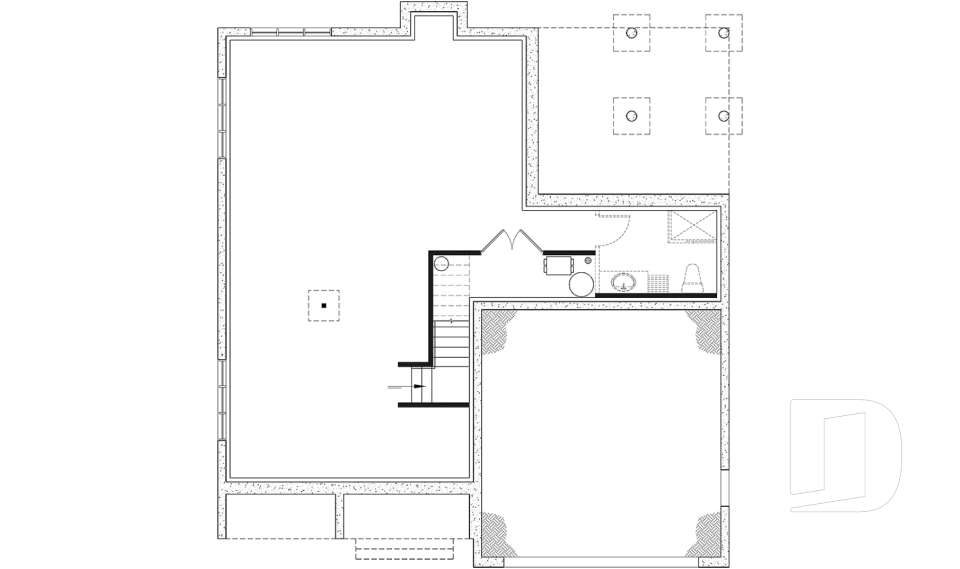 Unfinished basement -  - St-Arnaud 4