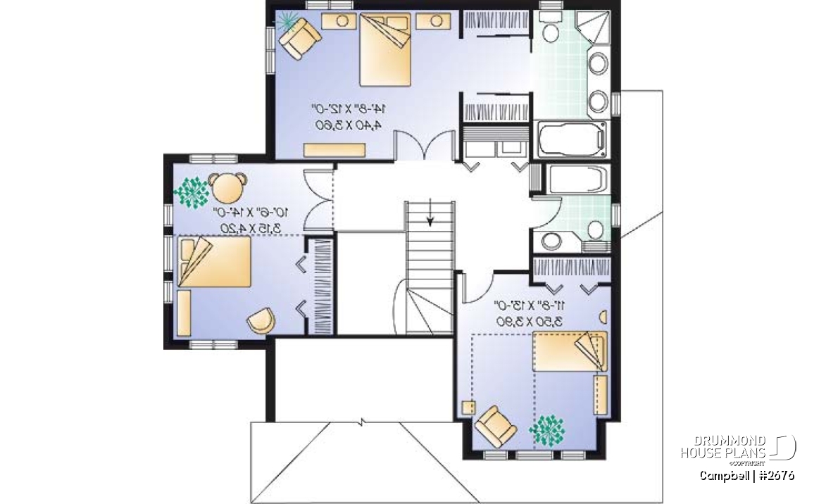 2nd level - Traditional two-story home with garage, fireplace, master suite, home office, beautiful layout. - Campbell
