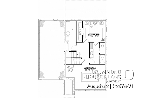 Finished basement (Optional $) -  - Augusta 2
