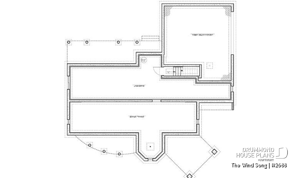 Basement - 3 to 4 bedrooms Traditional home, sunroom, 2-car garage, large bonus space, lots of natural light - The Wind Song