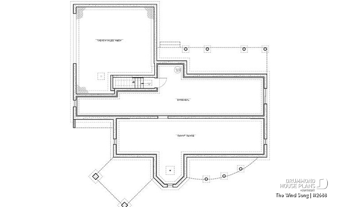Basement - 3 to 4 bedrooms Traditional home, sunroom, 2-car garage, large bonus space, lots of natural light - The Wind Song