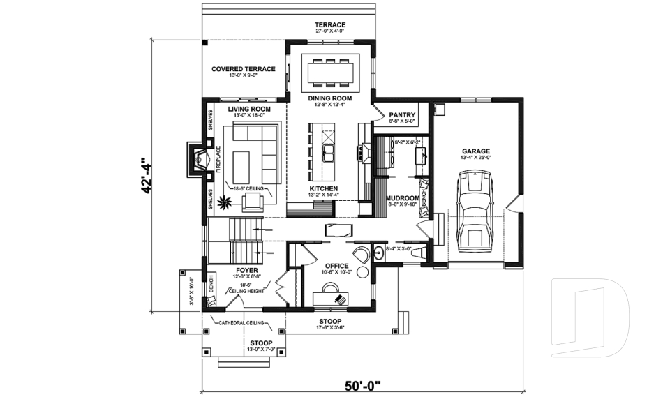 1st level -  - Rocheleau