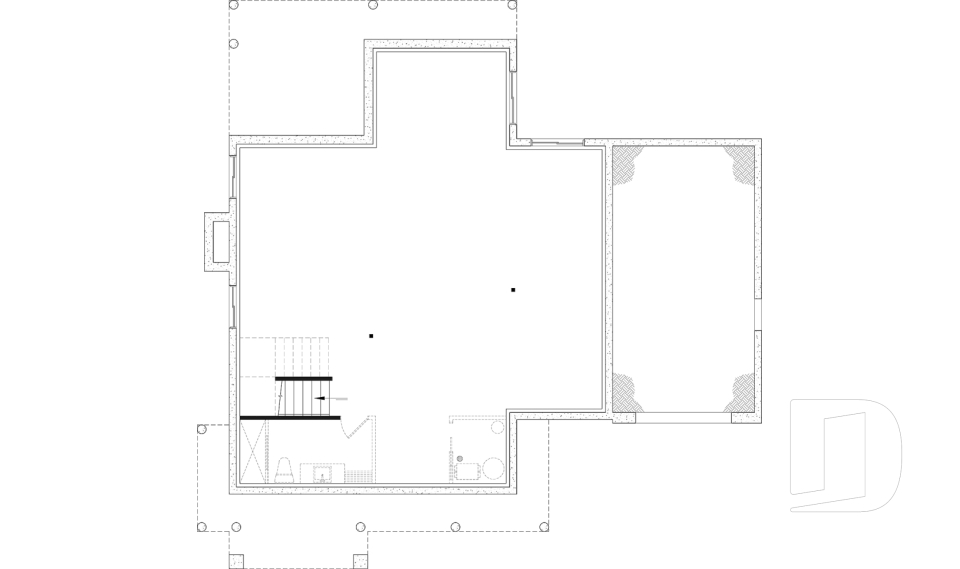 Unfinished basement -  - Rocheleau